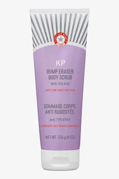 First Aid Beauty KP Bump Eraser Body Scrub with 10% AHA - 8 oz.