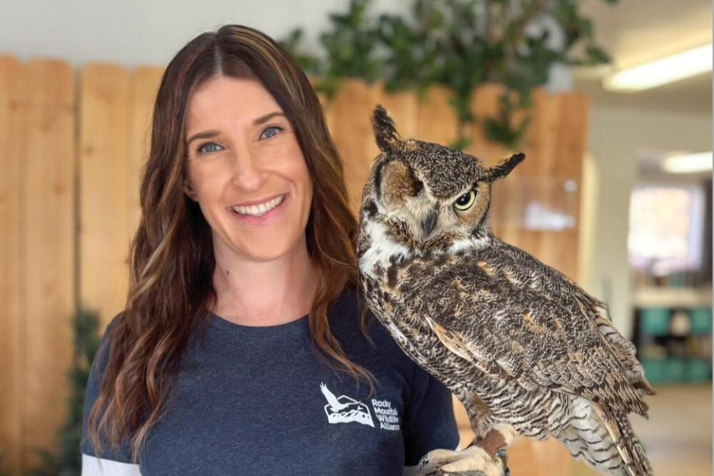 RMWA volunteers living with owls
