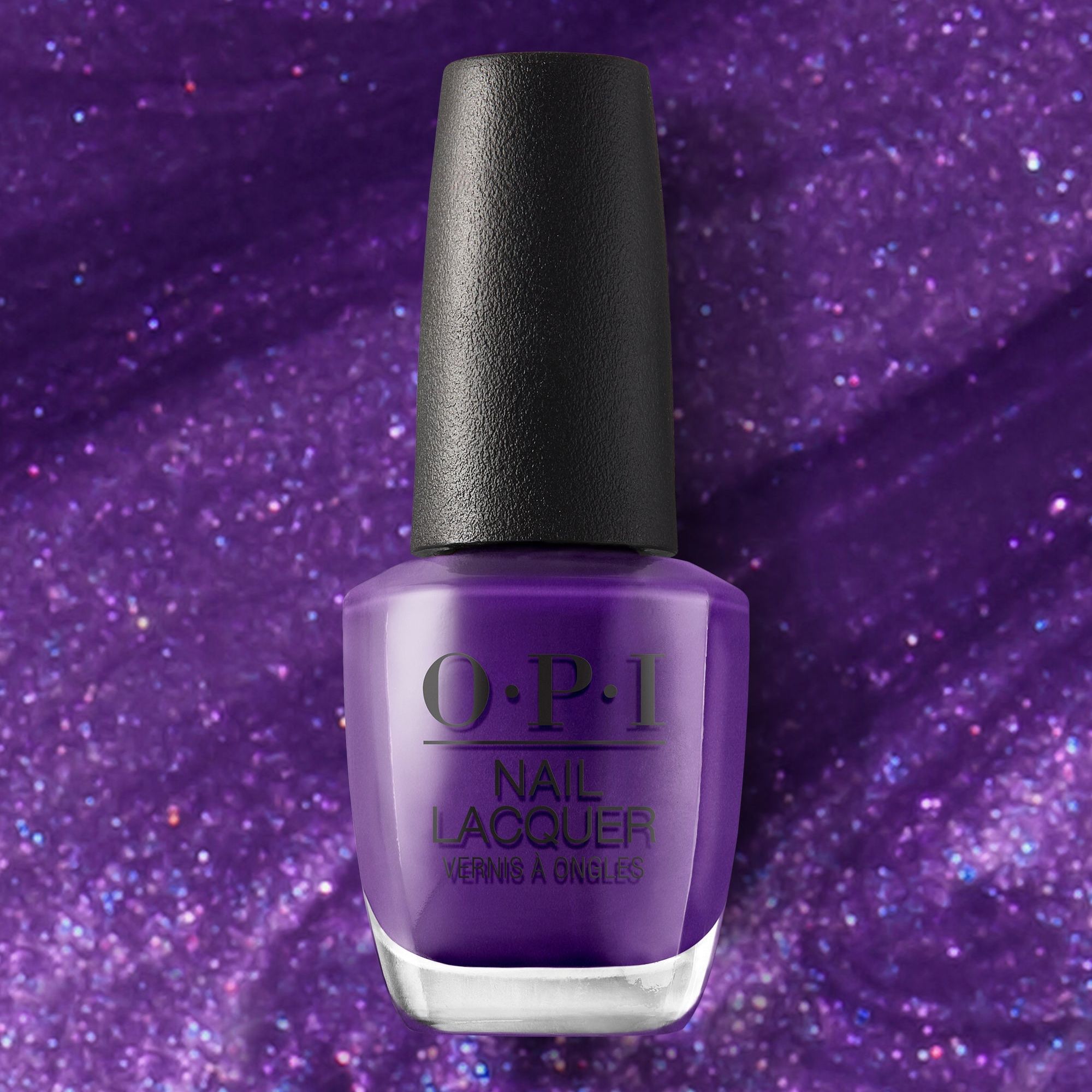 Purple and purposeful manicure